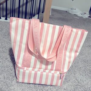 Victorias Secret Cooler Tote Bag with 4 Compartments NWT